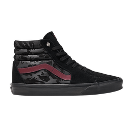 Vans: Чёрные кроссовки  Sk8-Hi