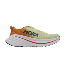 HOKA: Жёлтые кроссовки 