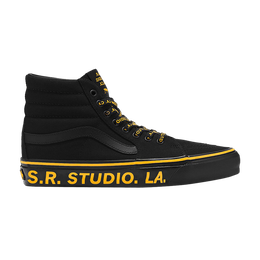 Vans: Чёрные кроссовки  SK8-Hi Reissue
