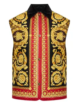 Versace: Жилет  Baroque с принтом