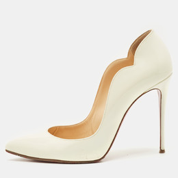 Christian Louboutin: Белые туфли 