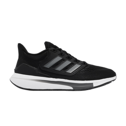 Adidas: Чёрные кроссовки  EQ21