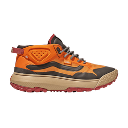 Vans: Оранжевые кроссовки 