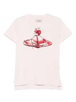Vivienne Westwood: Футболка  Orb с принтом