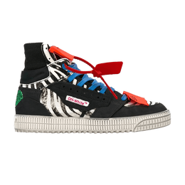 Off-White: Чёрные кроссовки  Off Court