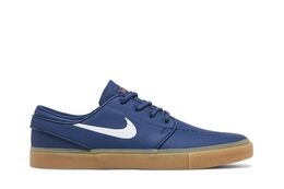 Nike: Синие кроссовки  Zoom Stefan Janoski