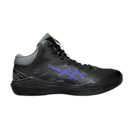 Asics: Чёрные кроссовки 