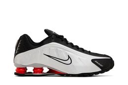Nike: Оранжевые кроссовки  Shox R4