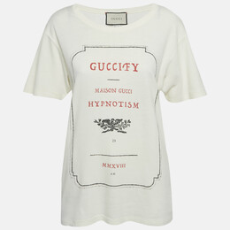 Gucci: Футболка с принтом 