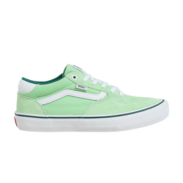 Vans: Зелёные кроссовки 