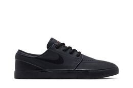 Nike: Чёрные кроссовки  Zoom Stefan Janoski