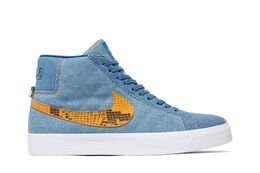 Nike: Синие кроссовки  Zoom Blazer