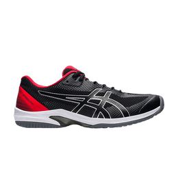 Asics: Чёрные кроссовки  Court