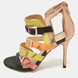 Jimmy Choo: Многоцветные сандалии 