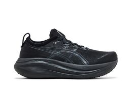 Asics: Чёрные кроссовки  Gel-Nimbus