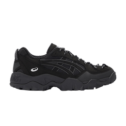 Asics: Чёрные кроссовки  Gel