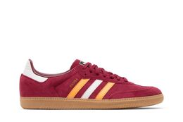 Adidas: Бордовые кроссовки  Samba
