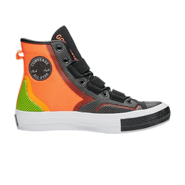 Converse: Оранжевые кроссовки 