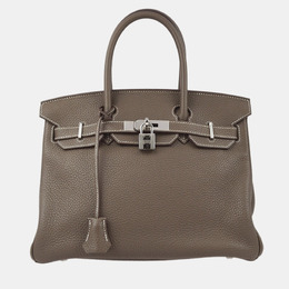 Hermes: Белая сумка  Birkin 30