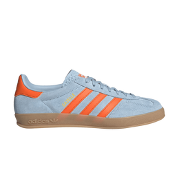 Adidas: Голубые кроссовки  Gazelle Indoor