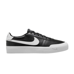 Nike: Чёрные кроссовки  Court