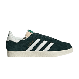Adidas: Зелёные кроссовки  Gazelle