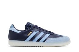 Adidas: Синие кроссовки  Samba