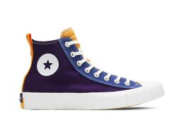 Converse: Фиолетовые кроссовки  Chuck