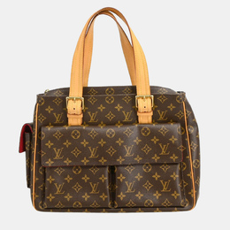 Louis Vuitton: Коричневая сумка  Multipli Cite