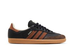 Adidas: Чёрные кроссовки  Samba