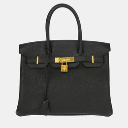 Hermes: Чёрная сумка  Birkin 30