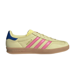 Adidas: Жёлтые кроссовки  Gazelle Indoor