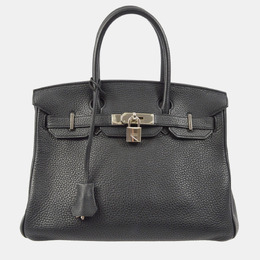 Hermes: Чёрная сумка  Birkin 30