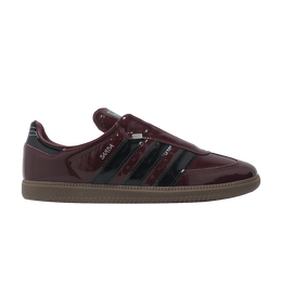 Adidas: Чёрные кроссовки  Samba