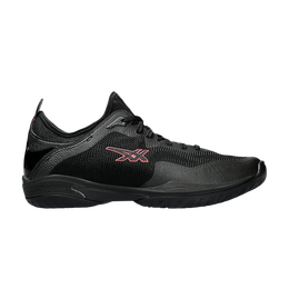 Asics: Чёрные кроссовки 