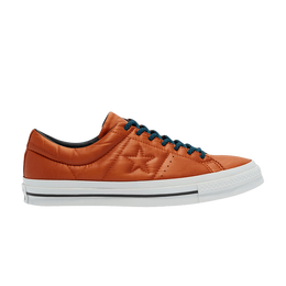 Converse: Оранжевые кроссовки  One Star