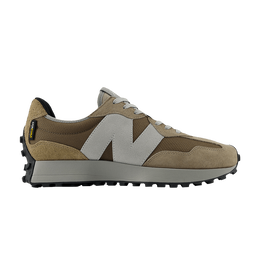 New Balance: Бежевые кроссовки  327