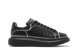 Alexander McQueen: Чёрные кроссовки  Oversized