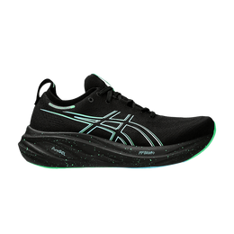 Asics: Чёрные кроссовки  Gel-Nimbus