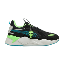 PUMA: Чёрные кроссовки  RS-X