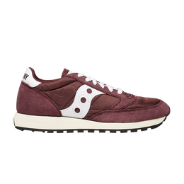 Saucony: Бордовые кроссовки  Jazz Originals