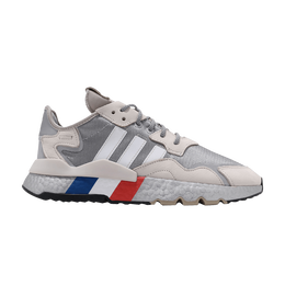 Adidas: Серебристые кроссовки  Nite Jogger