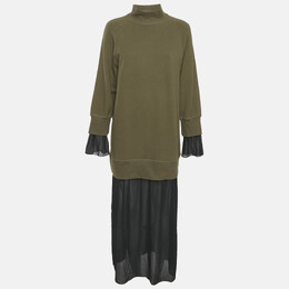 MM6 Maison Margiela: Зелёное платье 
