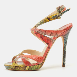 Jimmy Choo: Многоцветные сандалии 