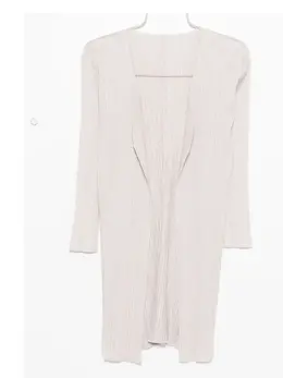 Pleats Please Issey Miyake: Кардиган с длинным рукавом 