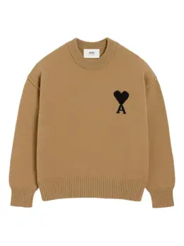 AMI Paris: Свитер из верблюжьей шерсти 
