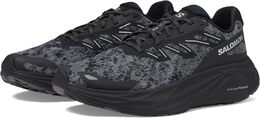 Salomon: Чёрные кроссовки 