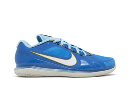 Nike: Голубые кроссовки  Air Zoom