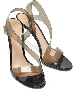 Gianvito Rossi: Чёрные сандалии  Metropolis