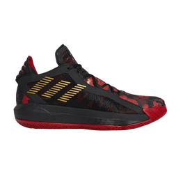 Adidas: Чёрные кроссовки  Dame 6